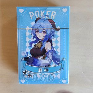 Fan Art Genshin Impact Poker Playing Cards 54 Pcs Anime Game Theme Deck‎